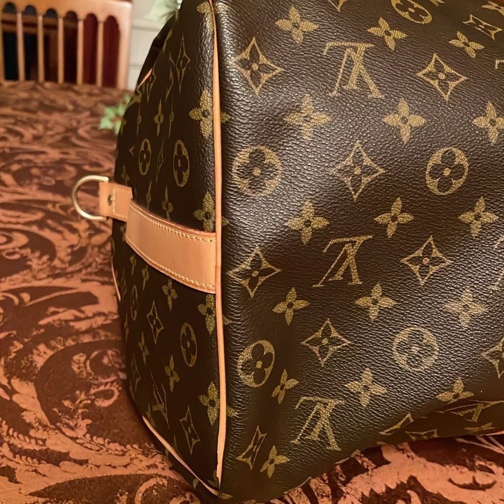EUC Beautiful Louis Vuitton Monogram Keepall Bandolier 50 - Picture 12 of 17